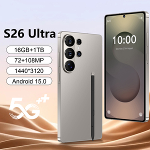 Teléfono Inteligente S26 Ultra 5G Desbloqueado, Versión Global, 16 GB + 1 TB, Deca Core, Pantalla HD <span class=keywords><strong>de</strong></span> 108 MP, Doble SIM, Batería <span class=keywords><strong>de</strong></span> 8000 mAh, Android, Francés - Product Image 2