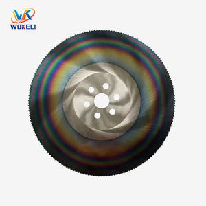 Disque <span class=keywords><strong>de</strong></span> <span class=keywords><strong>scie</strong></span> <span class=keywords><strong>circulaire</strong></span> industriel en HSS au tungstène avec finition blanche, procédé <span class=keywords><strong>de</strong></span> pressage à chaud, outil en acier rapide - Product Image 2