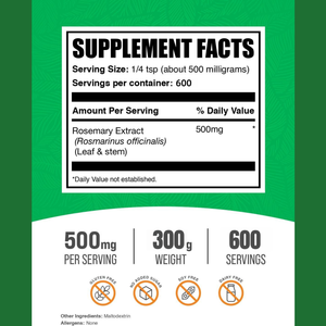 निजी लेबल ओएम/ओडम 100% प्राकृतिक पूरक लीफ अर्क कार्नोइक एसिड रोमेसिनिक 5%-95% रोसेनिक पाउडर स्वास्थ्य के लिए - Product Image 2