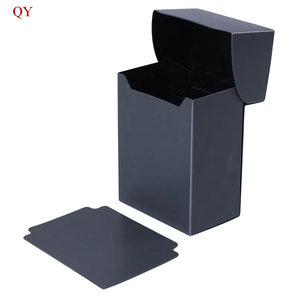 QY Premium Hard <b>PVC</b> Card Storage Box Trading Card <b>Top</b> Loader Collectible Card Waterproof Card Box - Product Image 3