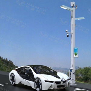 Smart Street Lights Urban Avenue 5g Pole City Brain Road Lámpara Inteligente Vehículo eléctrico Carga Pila Pantalla Cámara - Product Image 4