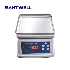 30Kg Ip68 Siêu Không Thấm Nước Bảng Quy Mô Màu Đỏ LED Không Thấm Nước Trọng Lượng Quy Mô 304 Thép Không Gỉ 0.1G Không Thấm Nước Quy Mô - Product Image 2