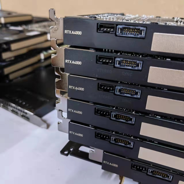 New RTX A4000 16GB GDDR6 Workstation GPU 256-Bit Fan Cooling for A2000/A5000/A6000