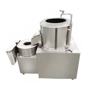 Máquina peladora de vapor de patatas, máquina peladora para lavar jengibre, turmeric, 200kg h