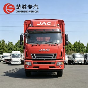 Nouveau Prix Usine Camion de Transport JAC 4x2 8 Tonnes avec Caisse Clôturée Diesel à Vendre et pour le Transport - Product Image 4