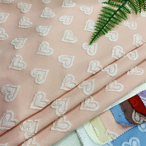 Tissu Jacquard en dentelle 3D de qualité supérieure pour filles, 100 % polyester, résistant à l'abrasion, poids moyen, à prix abordable - Product Image 5