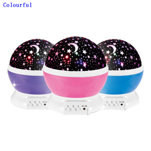 Romantic Rotating Starlight Small Toys Illuminated <strong>by</strong> Projectors Birthday Gifts Filled With Night <strong>Lights</strong> and Stars - Product Image 5