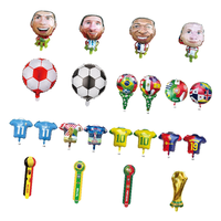 Neue Grenzüberschreitende 2026 Fußball-Folienballons im Trikot-Design für Europameisterschafts-Partydekoration