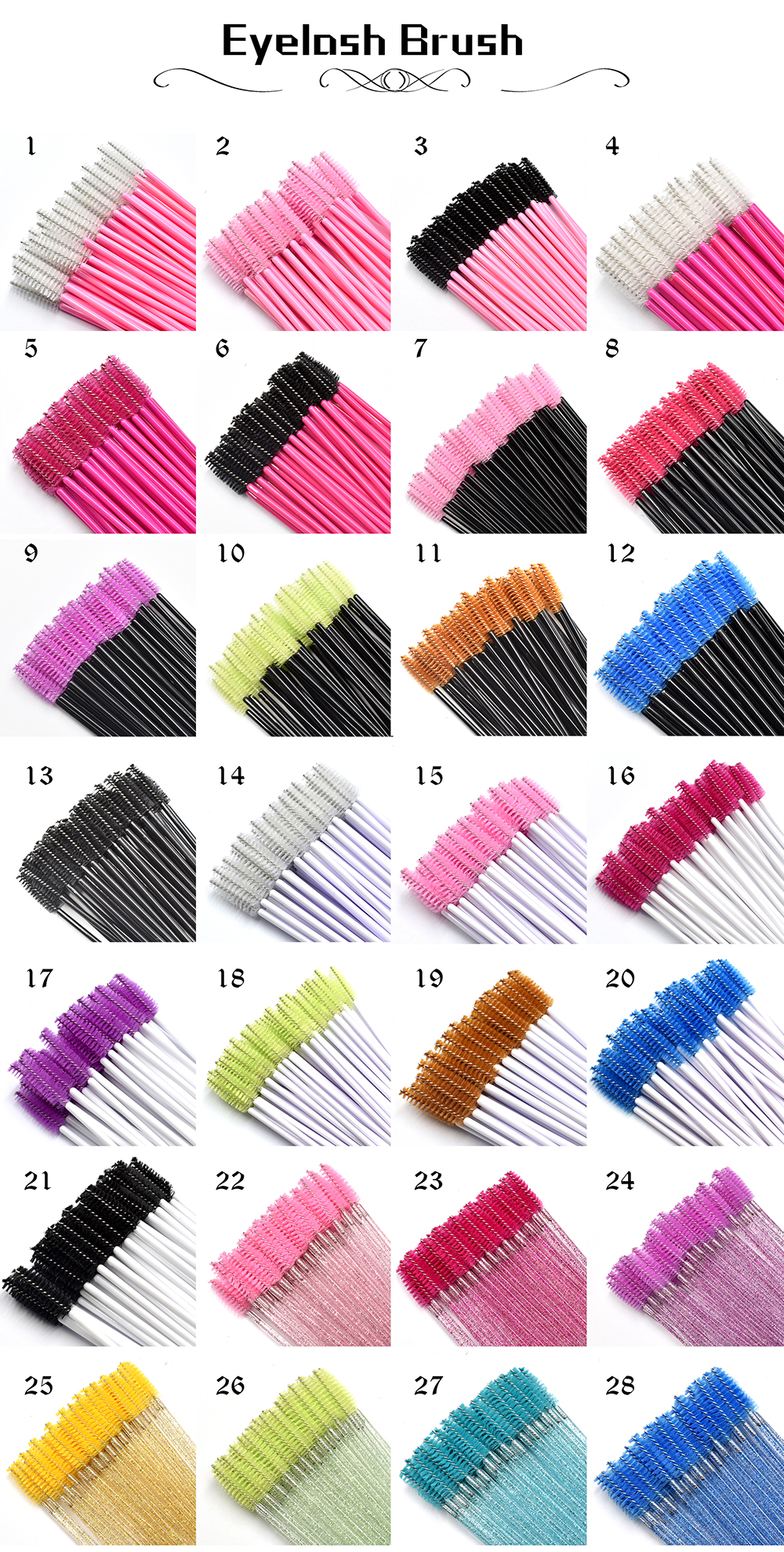 plusieurs couleurs