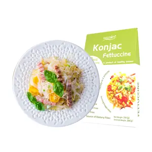 Pâtes Keto sans soja Nouilles de konjac Sans blé Fabricant chinois Nouilles d'igname Repas de remplacement Exportateur Nouilles Konnyaku