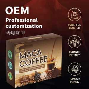 Caffè Energetico <span class=keywords><strong>BIG</strong></span> X con Maca, Istantaneo, Naturale, a Base di Erbe, Maca Nera Biologica, Supporto Immunitario per Uomini e Donne Adulti, OEM - Product Image 2