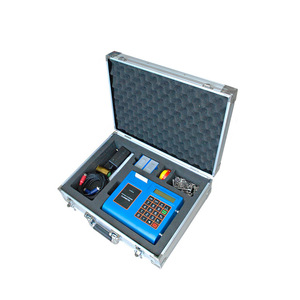 Tufポータブル超音波流量計クリア液体と下水外部クランプ型ヒートメーター水と油の測定用LCD - Product Image 5