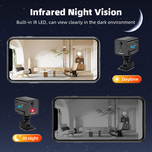 Hongnaer 3MP Trong Nhà 4G Thông Minh Video surveil IP Máy Ảnh ICAM + Nhà Ubox Pin Powered Không Dây 4G Sim Thẻ An Ninh CCTV Máy Ảnh - Product Image 5