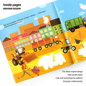 Pour les enfants de plus de 3 ans, livres pour enfants personnalisés, jouets, livres d'histoires avec autocollants, livres à colorier et livres imprimés - Product Image 4