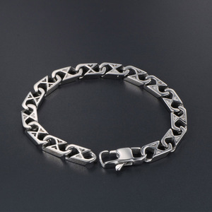 European American Style Minimalist Mesh Bracelet Titanium Steel Fashion <b>Bangle</b> <b>Men</b> Women Jewelry CE440 - Product Image 3