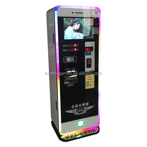 ตู้หยอดเหรียญแบบบริการตนเองพร้อมบัตรเครดิต/ใบเสร็จเพื่อแลกเปลี่ยนโทเค็นสำหรับศูนย์อาร์เคด - Product Image 2