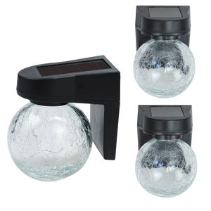 Vetro di alta qualità + ABS amorfo pannello solare impermeabile IP44 vetro solare led luce decorativa giardino esterno - Product Image 1