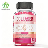 Complément alimentaire beauté pour adultes en gommes de collagène naturel, vitamine C et biotine, marque privée, pour la peau, les cheveux et le soutien des articulations