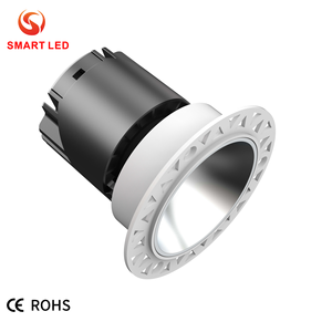 ไฟดาวน์ไลท์ LED แบบฝังฝ้าเพดานยิปซัม ยี่ห้อ SMART LED LMIITED มาตรฐาน CE ROHS ป้องกันแสงสะท้อน รูปทรงกลมและสี่เหลี่ยม - Product Image 1
