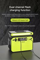 Générateur solaire portable pour la maison, 110v 220v, 180w 300w 500w 700w 1000w, panneau solaire portable