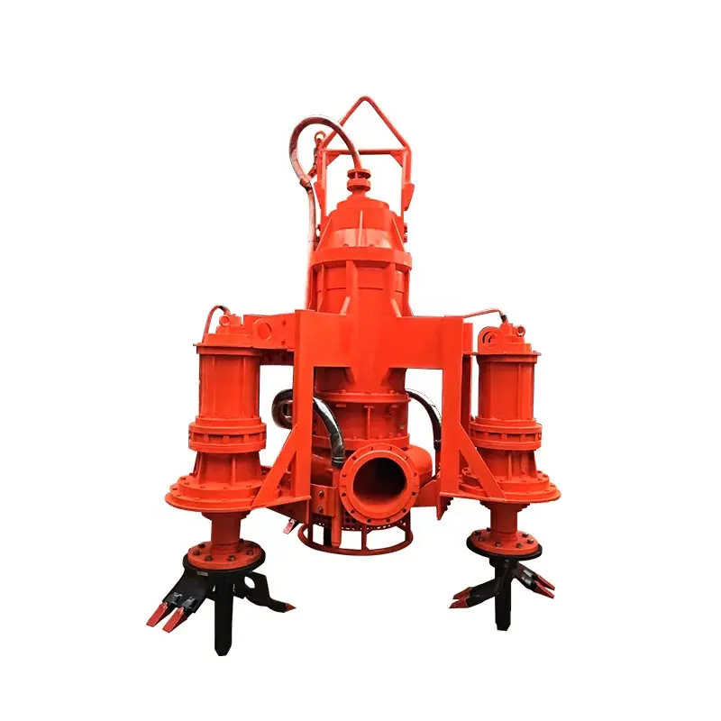 8 inch centrifugal vertical mining high head dewatering suction sludge mud sand dredging submersible agitator slurry water pumps