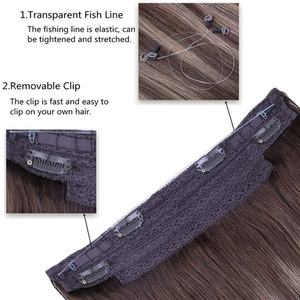 FH Real Smooth Straight cheveux humains Balayage Ombre Clip dans l'extension des cheveux sur le marché russe - Product Image 2