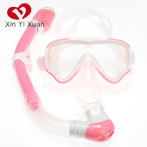 Masque et tuba de plongée pour enfants Xin Yi Xuan, anti-fuite, verre trempé, équipement de plongée pour enfants, logo personnalisé - Product Image 3