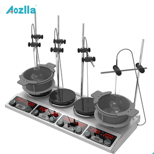 Digital Multi-posição 4 Cabeça Posição Channel Hotplate Agitador Magnético Aquecimento BARATO MAGNÉTICO STIRRER para teste químico - Product Image 3