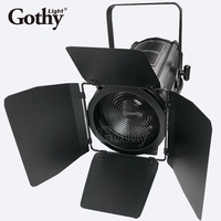 Projecteurs LED Fresnel 200W/300W COB Par 64 Blanc/Blanc Chaud/RGBW avec contrôle DMX512 CRI 95 IP33 36000 Lumens Zoom motorisé