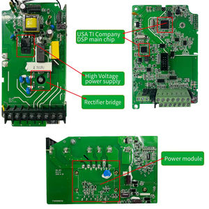Variador de Frecuencia Zhong Hua Jiang VFD 110V/220V 2.2KW 2hp, Inversor para Motor CNC, Piezas de Aleación de Aluminio y Hierro - Product Image 4
