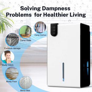 <span class=keywords><strong>Deshumidificador</strong></span> doméstico pequeño compacto portátil HASHONE, secador de <span class=keywords><strong>deshumidificador</strong></span> inteligente eléctrico de 1000ml/D con tanque de agua extraíble para el hogar - Product Image 2