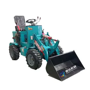 Battery 4 Wheel Drive Telescopic Chinese Small Electric Mini Compact Wheel Loader Price Mini Skid Steer For Sale Diesel