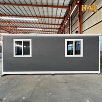 Maison conteneur extensible HUAYING de 40 pieds, préfabriquée et portable, pour usage résidentiel, bureau, campement temporaire
