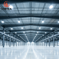 Estructura de Acero Prefabricada Personalizada para Almacenes Industriales, Estructura de Acero Resistente para Talleres