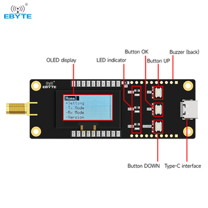 Ebyte ODM E32-900MBH-SC อินเทอร์เฟซ Type-C Sub-1G โมดูลไร้สายโมดูล Lora คณะกรรมการพัฒนาชุดทดสอบการทดสอบออฟไลน์ - Product Image 4