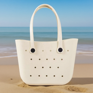 Venta al por mayor simplemente sureño Casual Tote Eco-Friendly impermeable EVa Beach Bag XL Handheld Beach Bag - Product Image 2