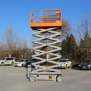 <span class=keywords><strong>Plataforma</strong></span> Elevadora de Tijera Autopropulsada con Certificación CE, 10 m, Eléctrica, Móvil, con Control Remoto para Uso en Fábrica - Product Image 5