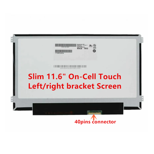 01G01T 1G01T NT116WHM-T00 11.6 pouces 1366*768 Slim EDP 40Pin sur cellule écran tactile support latéral pour Dell <span class=keywords><strong>Chrombook</strong></span> 3100 - Product Image 2
