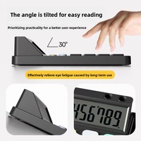 Calculadora Multifuncional con Pantalla Táctil, Control por Voz y Aplicaciones, Alimentada por Batería Solar, Todo en Uno