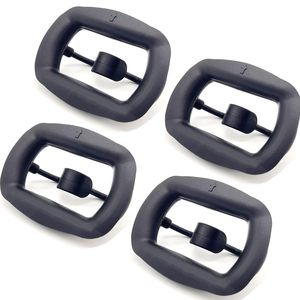 Ouvre-bouche et rétracteur de joue dentaire en silicone élastique réutilisable pour le blanchiment des dents à domicile (noir) - Product Image 1