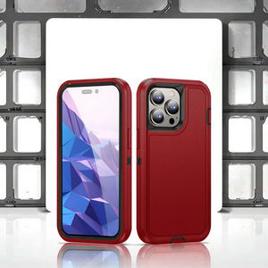 Étui de téléphone antichoc triple protection en PC+TPU, design robuste, anti-chute pour 16 Pro - Product Image 3