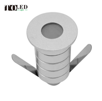 Luminaire encastré au sol en aluminium, profilé 6063, boîtier en aluminium extrudé avec couvercle en PC