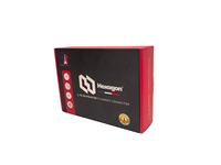 Boîtes d'expédition en carton imprimées avec logo personnalisé, impression offset 4 couleurs, insert en mousse de 2 mm, carton ondulé, laminage mat, doublure en mousse