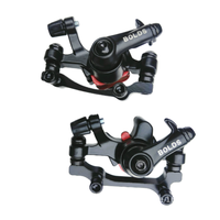 Accessoires de frein à disque réglables pour vélo, plaquettes de frein à disque avant et arrière pour VTT avec leviers, vente en gros pour vélos de route