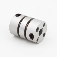 Couplage élastique à double diaphragme flexible en alliage d'aluminium GL avec encodeur de servomoteur à vis, alésage 30 mm, 2000 tr/min