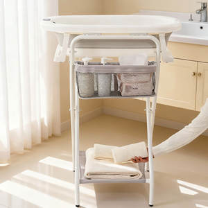 <span class=keywords><strong>Bañera</strong></span> <span class=keywords><strong>para</strong></span> Bebé Plegable y Portátil con Soporte y Bolsa de Almacenamiento, <span class=keywords><strong>Patas</strong></span> Plegables, Productos <span class=keywords><strong>para</strong></span> Baño de Bebés, Precio de Fábrica - Product Image 5