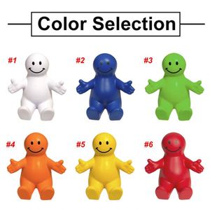 2-In-1 Squeezable Smile Leather Phone Holder Custom <b>Desk</b> Office Gift Stress Relief <b>Toy</b> & Smartphone Stand for Weddings - Product Image 4