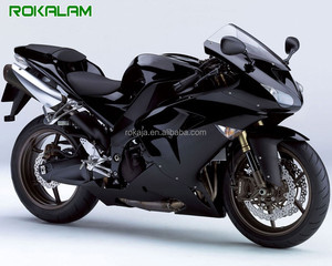 De carenados Fit 2006 2007 ZX-10R para <span class=keywords><strong>Kawasaki</strong></span> <span class=keywords><strong>Ninja</strong></span> <span class=keywords><strong>ZX10R</strong></span> 06-07 Popular negro carenado conjunto - Product Image 1