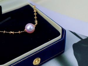 Collar <span class=keywords><strong>de</strong></span> Perlas <span class=keywords><strong>de</strong></span> Agua Salada Naturales Akoya Japonesas <span class=keywords><strong>de</strong></span> <span class=keywords><strong>Oro</strong></span> Puro <span class=keywords><strong>de</strong></span> 18K para Venta al <span class=keywords><strong>por</strong></span> <span class=keywords><strong>Mayor</strong></span> - Product Image 5