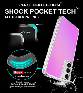 Funda Rosa Electrochapada para Teléfono Samsung <span class=keywords><strong>Galaxy</strong></span> A15 A54 A25 <span class=keywords><strong>A0</strong></span> A34 A35 A55 A05s A14 A16 A53 A57 A45, Carcasa Trasera Antigolpes - Product Image 3